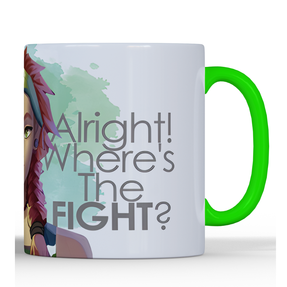CANECA SKYE OLHOS DE PÁSSARO COM FRASE