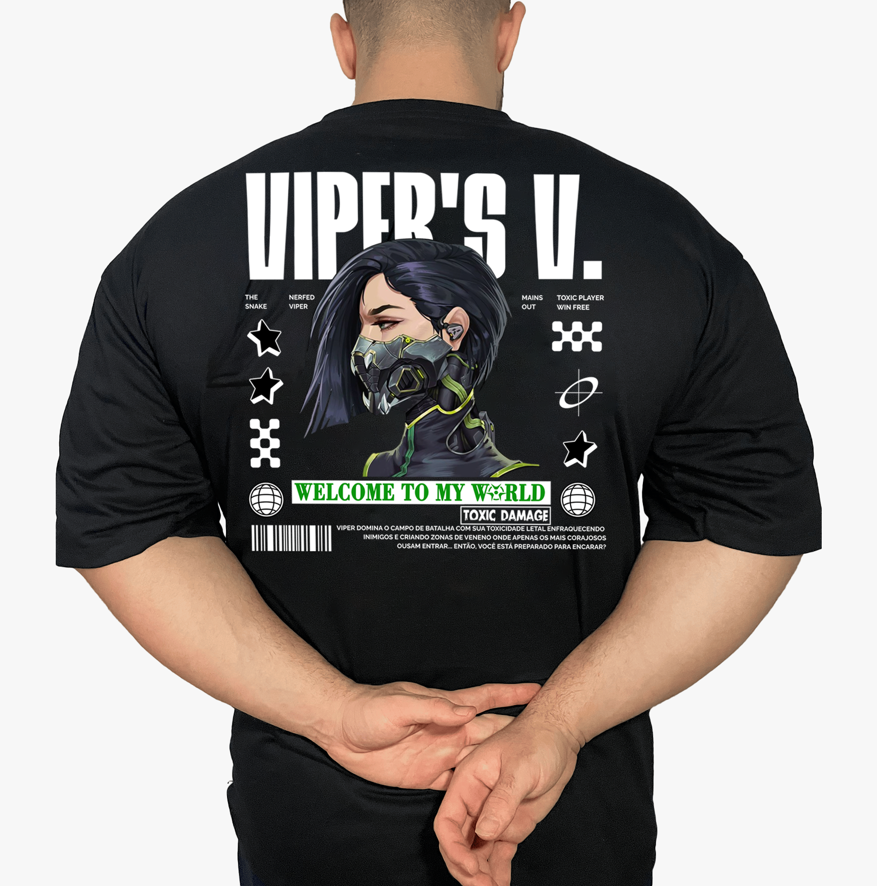 Camisa Viper's Worlds
