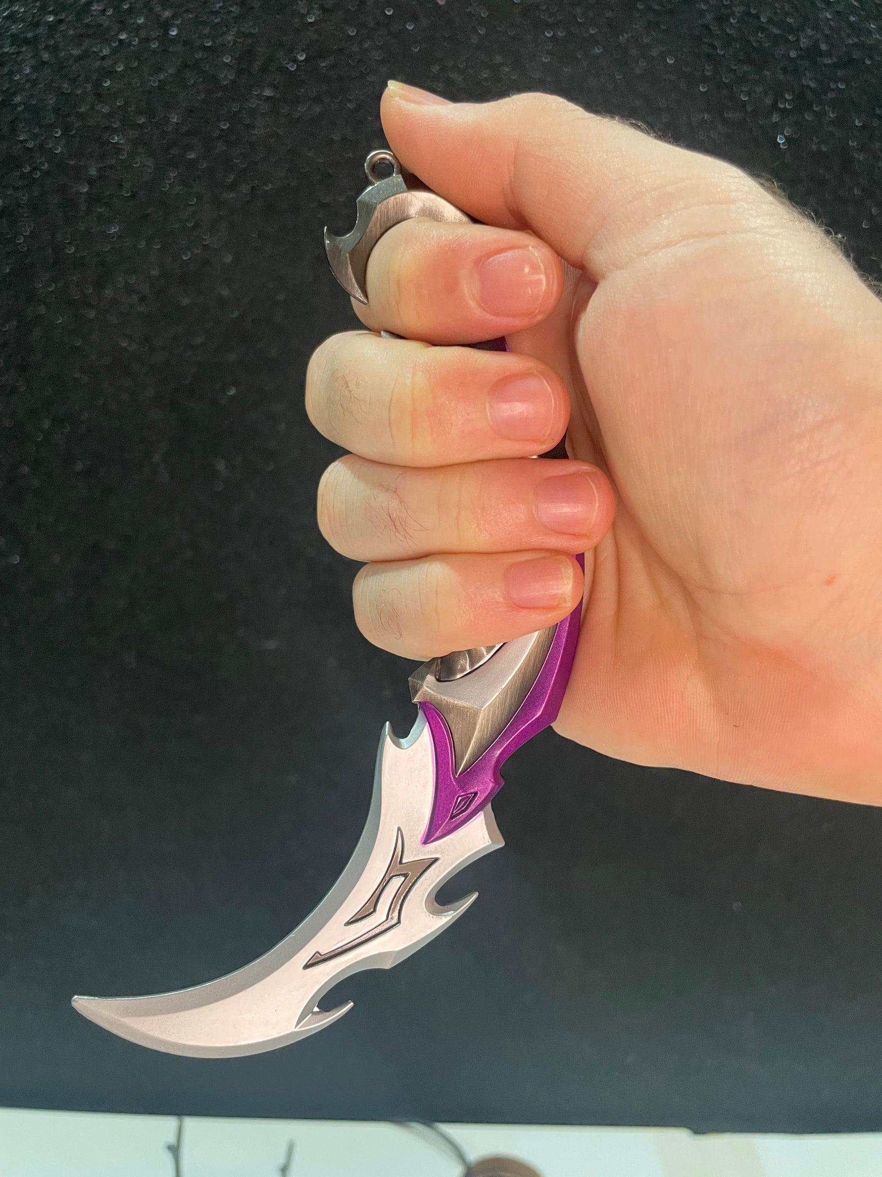KARAMBIT SAQUEADORA LAMINA (TAMANHO REAL)