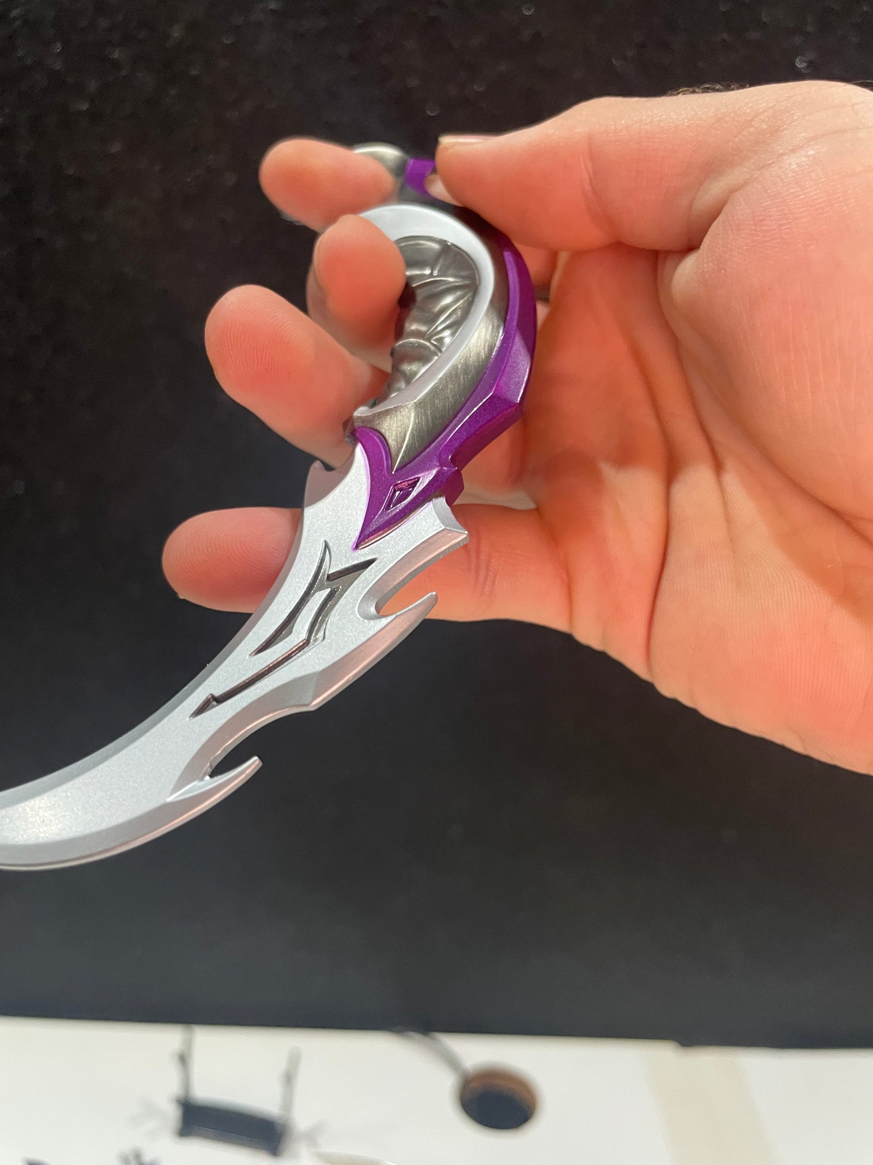 KARAMBIT SAQUEADORA LAMINA (TAMANHO REAL)