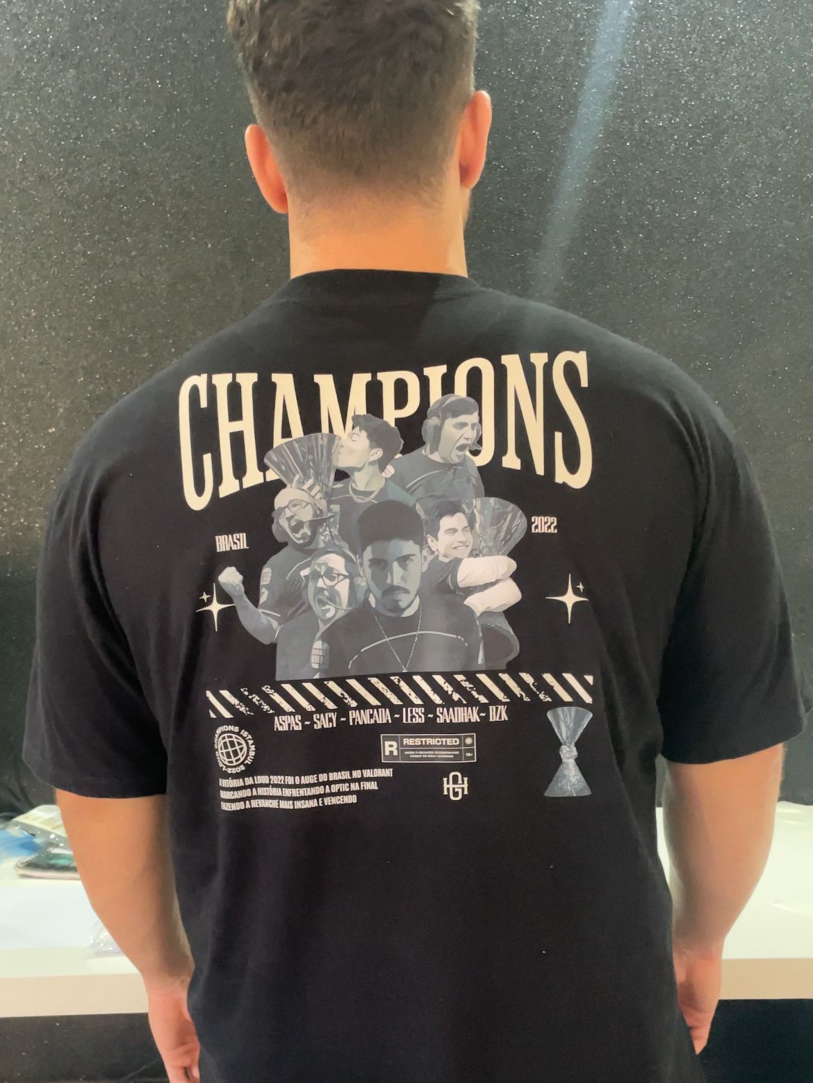 Camisa LOUD CHAMPIONS 2022, The Legends