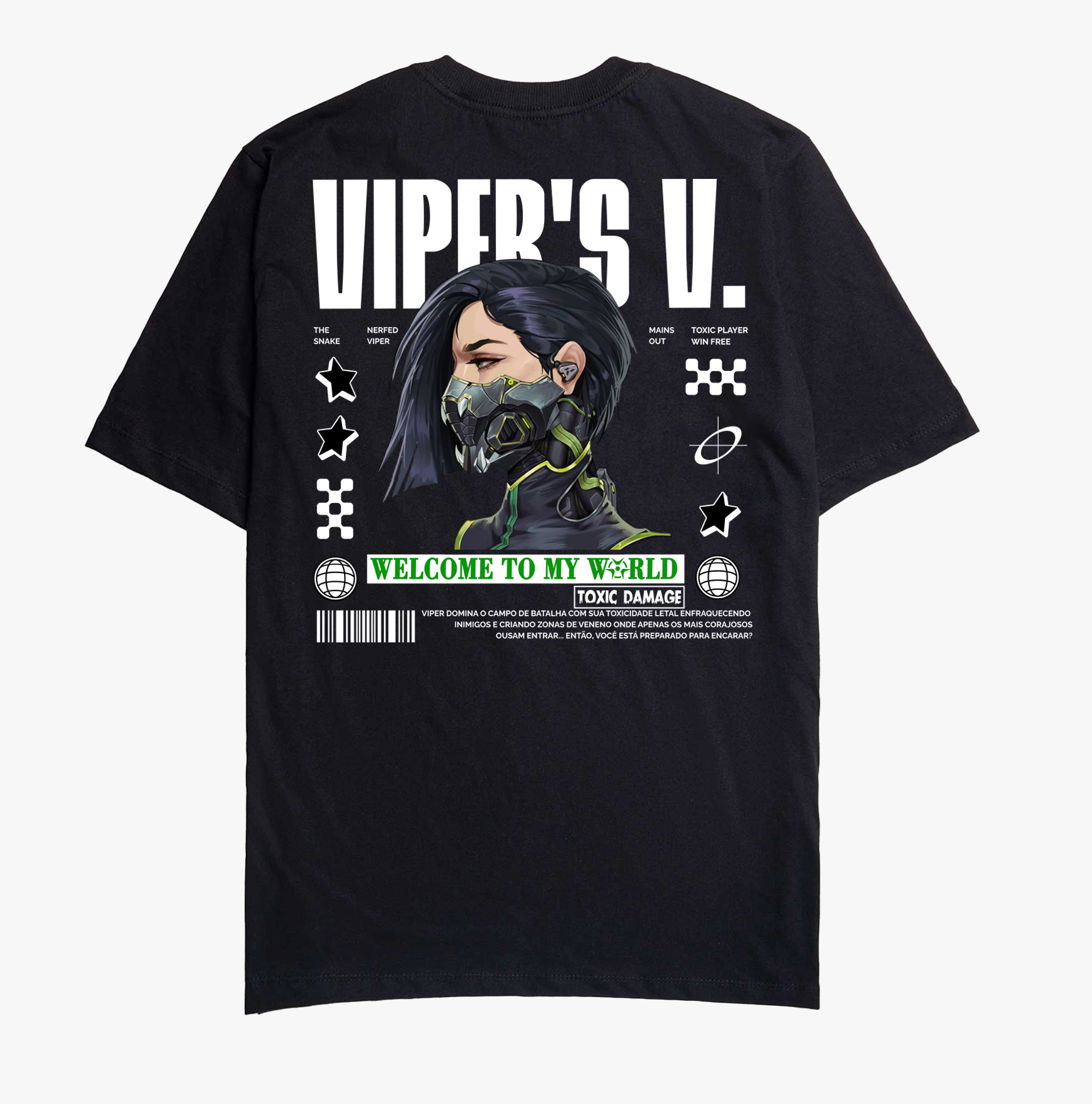 Camisa Viper's Worlds