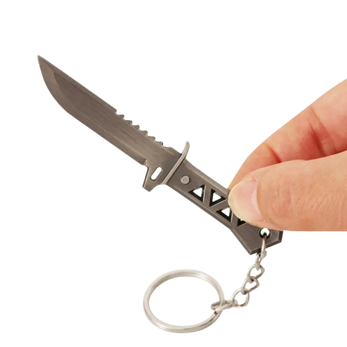CHAVEIRO FACA XENOHUNTER EM METAL