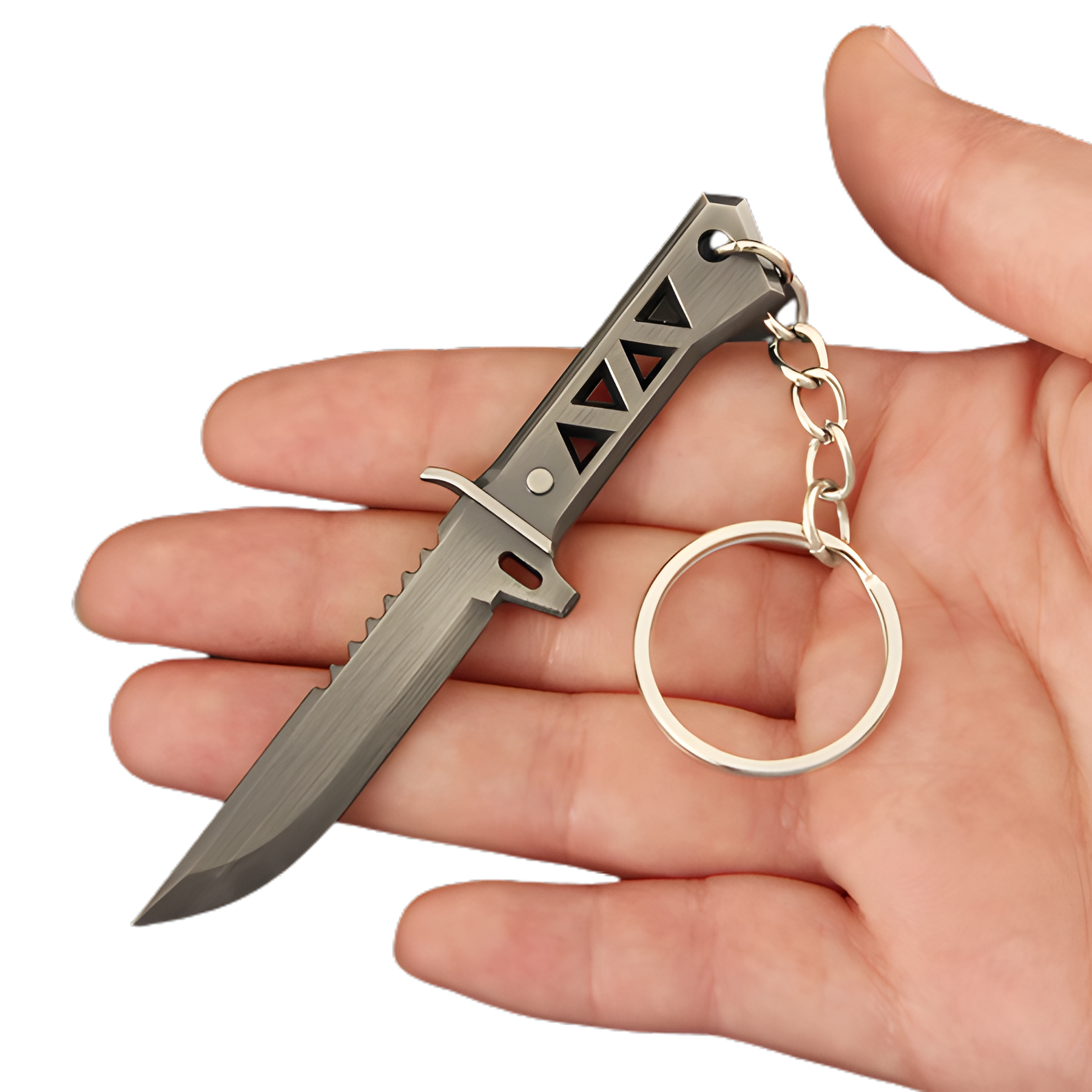 CHAVEIRO FACA XENOHUNTER EM METAL