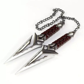 FACA KURONAMI EM METAL (ACOMPANHA SUPORTE)