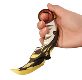 KARAMBIT CHAMPIONS EM METAL (TAMANHO REAL)