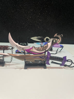 KARAMBIT SAQUEADORA LAMINA (TAMANHO REAL)