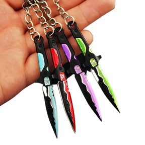 CHAVEIRO FACA LOCK//IN EM METAL
