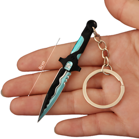 CHAVEIRO FACA LOCK//IN EM METAL
