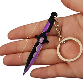 CHAVEIRO FACA LOCK//IN EM METAL