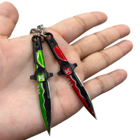 CHAVEIRO FACA LOCK//IN EM METAL