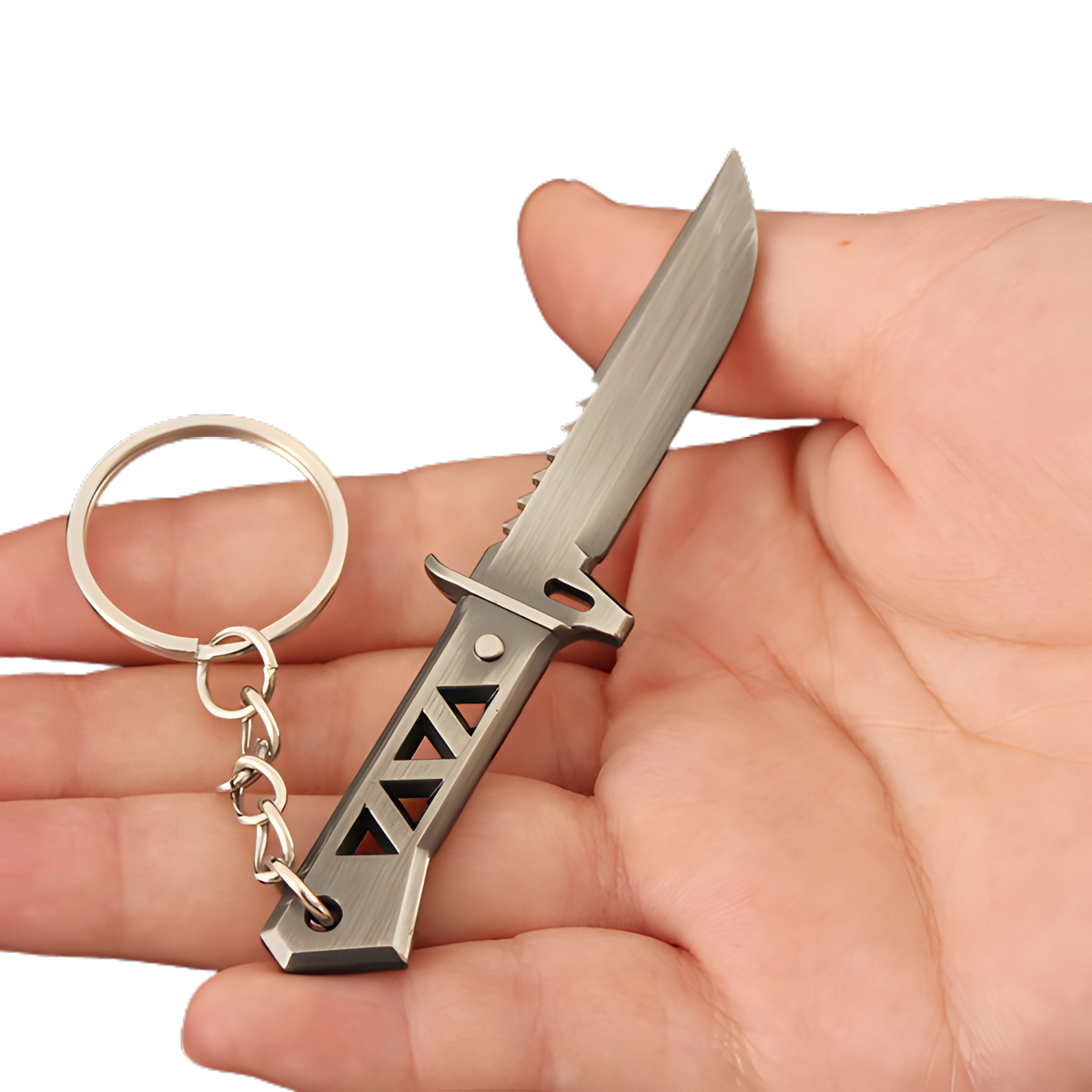 CHAVEIRO FACA XENOHUNTER EM METAL