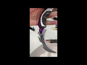 KARAMBIT SAQUEADORA LAMINA (TAMANHO REAL)